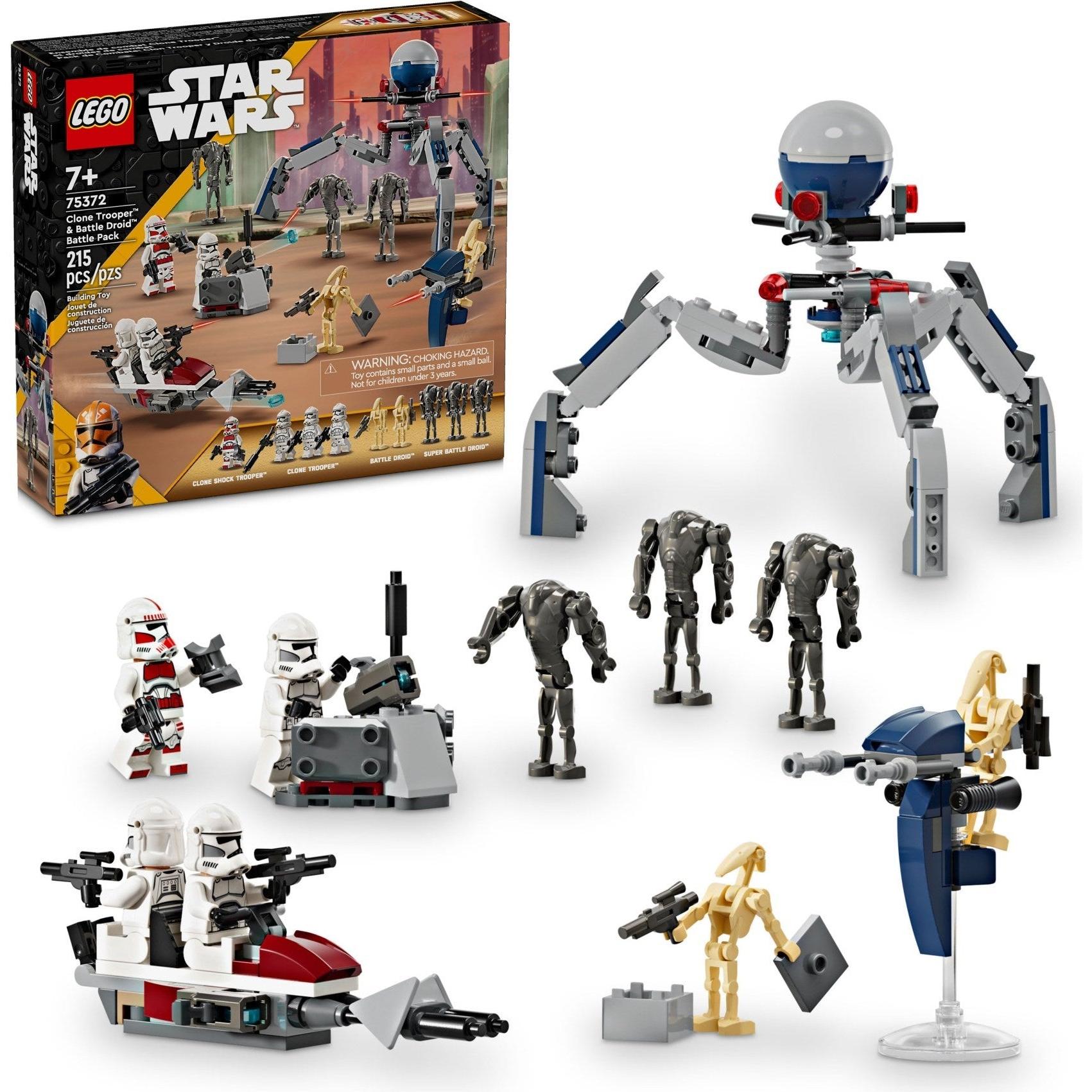 Clone Trooper & Battle Droid Battle Pack | Star Wars | 75372