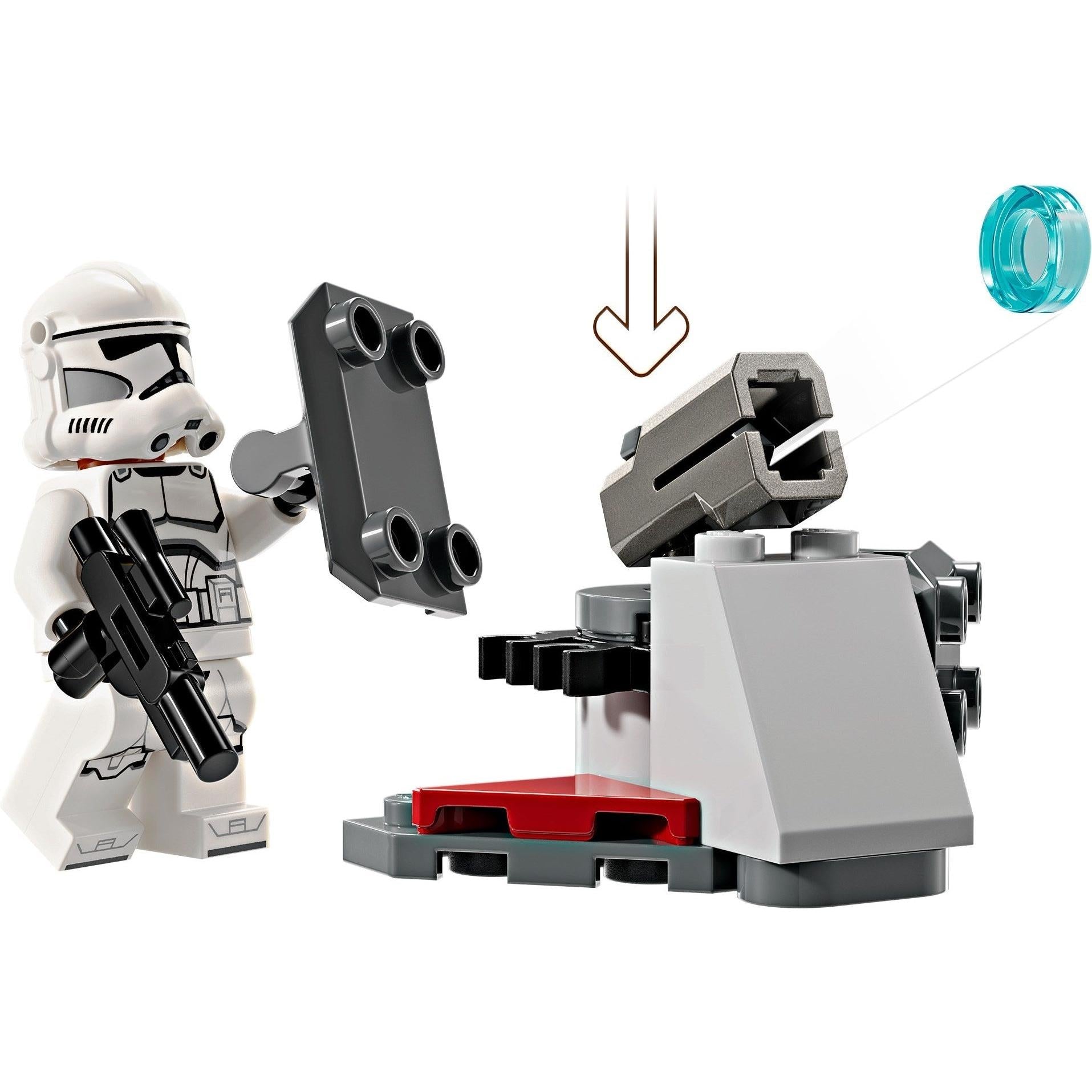 Clone Trooper & Battle Droid Battle Pack | Star Wars | 75372