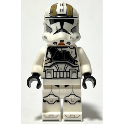 Clone Trooper Gunner (Phase 2) - Dirt Stains, Nougat Head, Helmet with Holes | sw1236