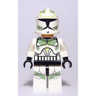 Soldat clone, Compagnie Horn (Phase 1) - Marquages ​​vert sable et citron vert, grands yeux | sw0298
