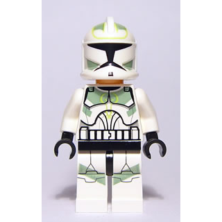 Soldat clone, Compagnie Horn (Phase 1) - Marquages ​​vert sable et citron vert, grands yeux | sw0298