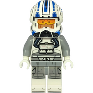 Clone Trooper Pilot Captain Jag (Phase 2) - Light Bluish Gray Arms | sw1401