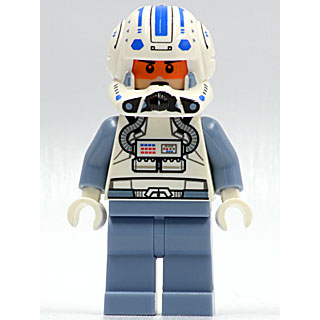 Capitaine Jag, pilote de soldat clone (Phase 2) - Bras et jambes bleu sable | sw0265