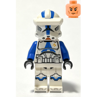 Clone Trooper Specialist, 501st Legion (Phase 2) - Blue Arms, Macrobinoculars, Nougat Head, Helmet with Holes | sw1248