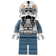 Clone Trooper V-wing Pilot (Phase 2) - Sand Blue Arms and Legs, White Head | sw0281