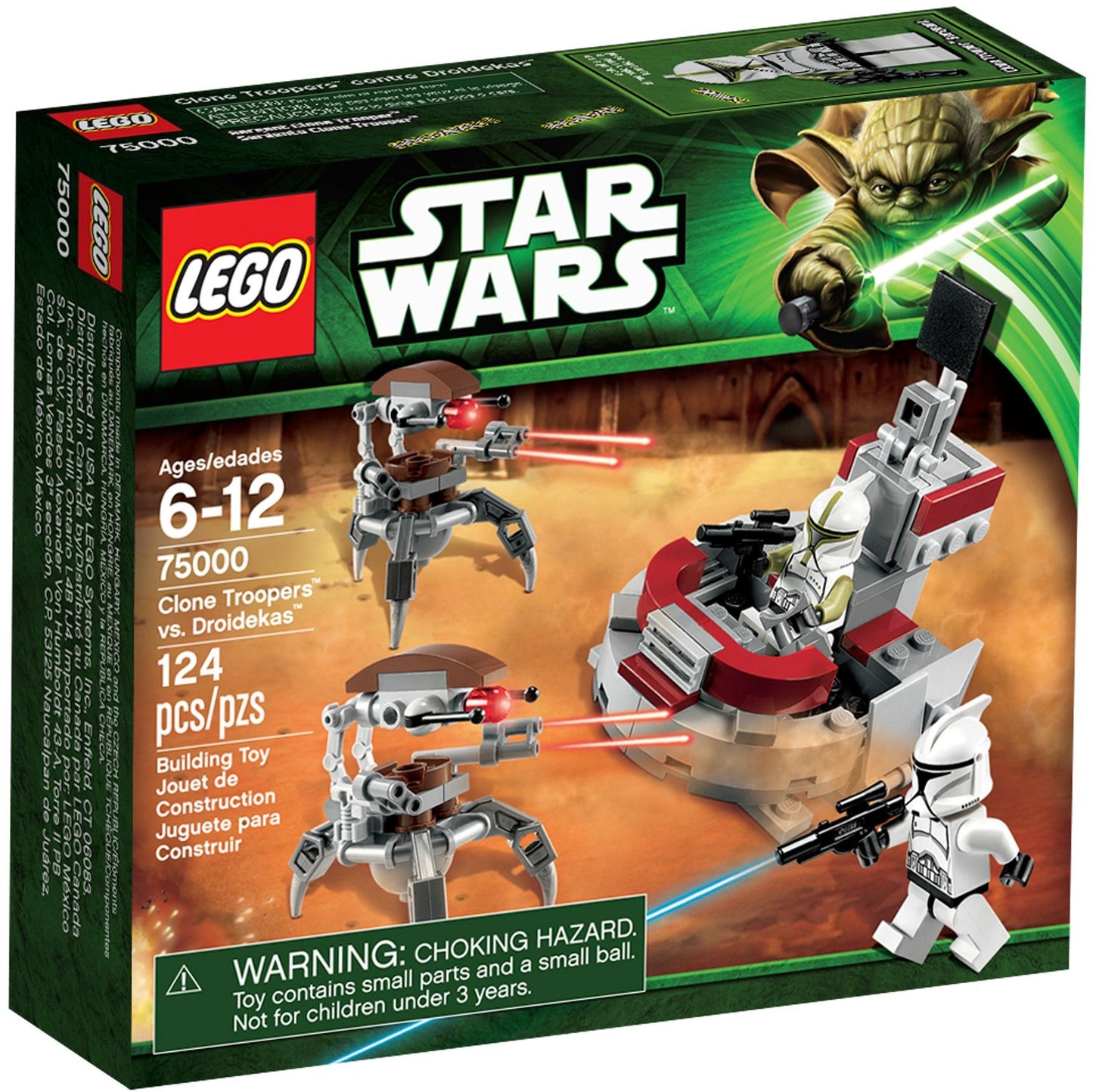 Clone Troopers vs. Droidekas | Star Wars | 75000
