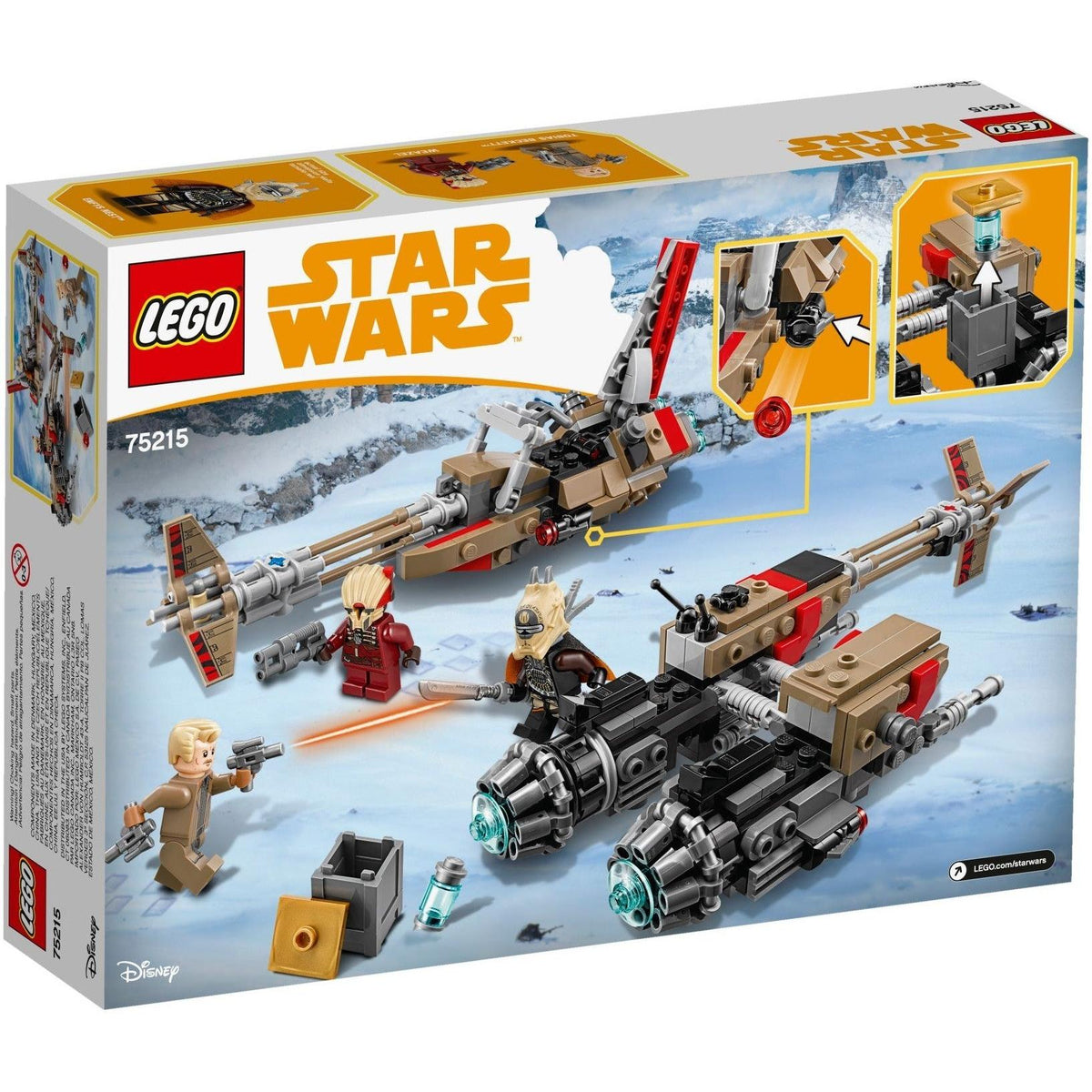 Cloud-Rider Swoop Bikes | Star Wars | 75215