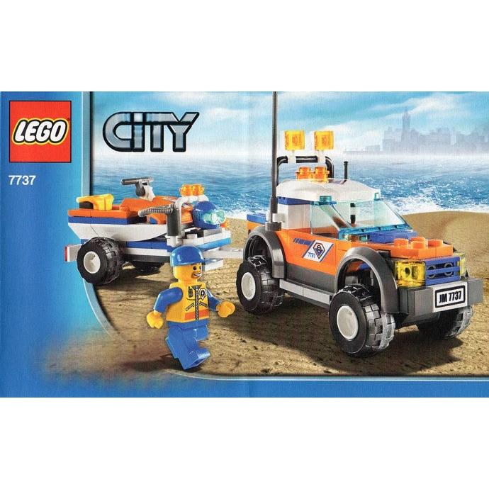 Coast Guard 4WD & Jet Scooter | City | 7737