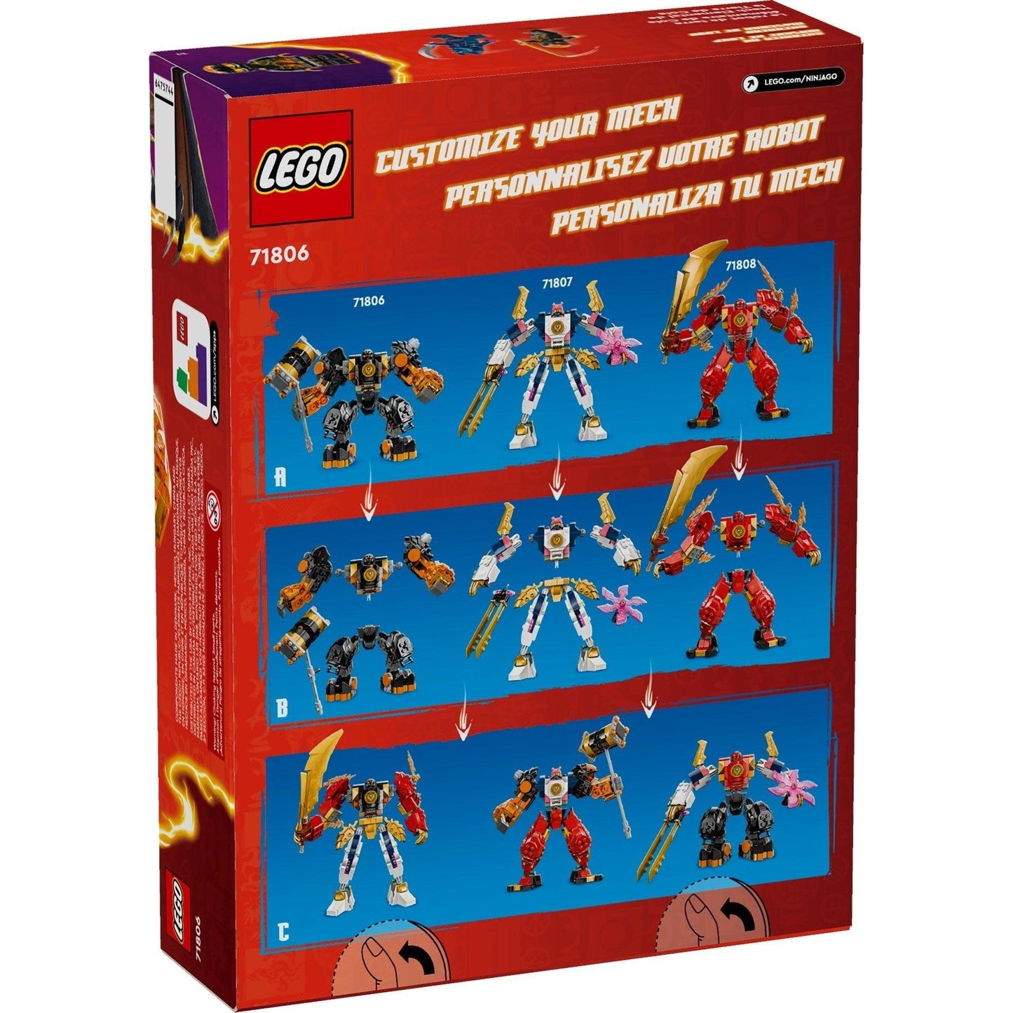Cole's Elemental Earth Mech | Ninjago | 71806