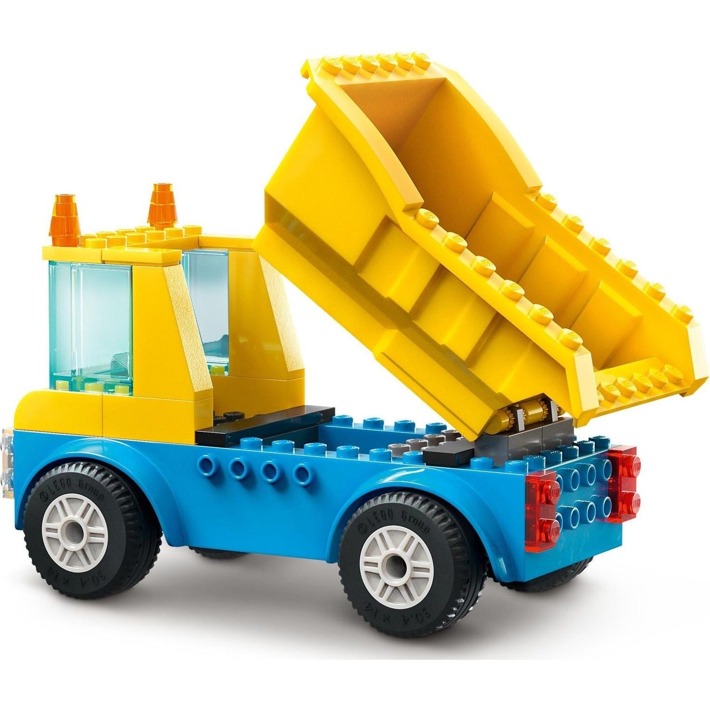 Construction Trucks and Wrecking Ball Crane | City | 60391