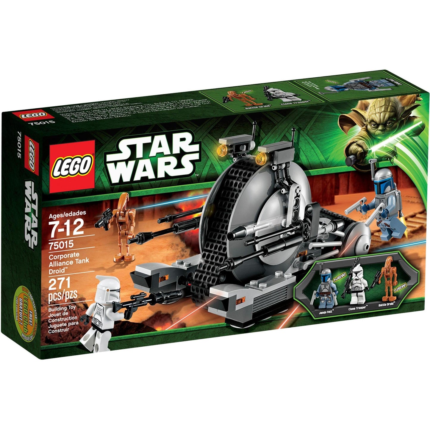 Corporate Alliance Tank Droid | Star Wars | 75015