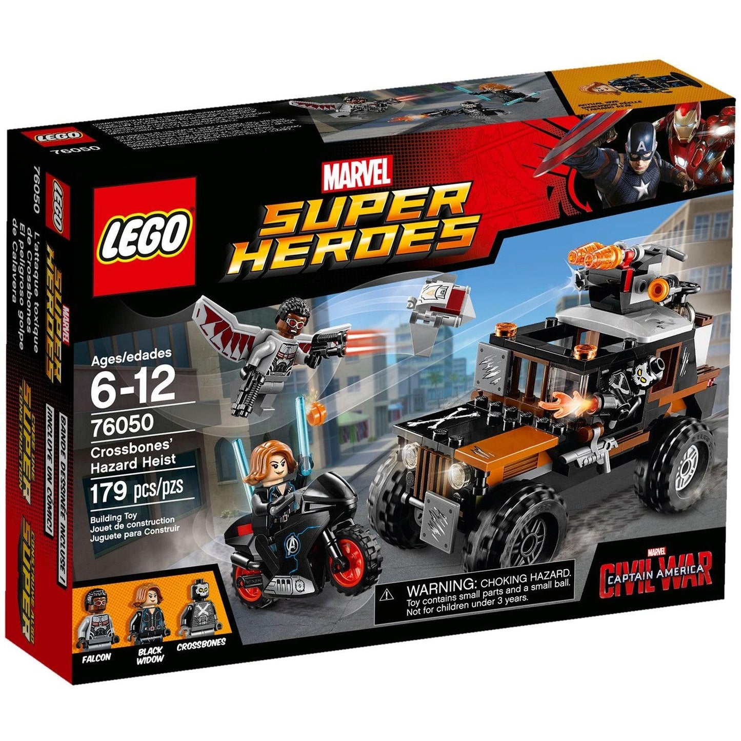 Crossbones' Hazard Heist | Marvel Super Heroes | 76050
