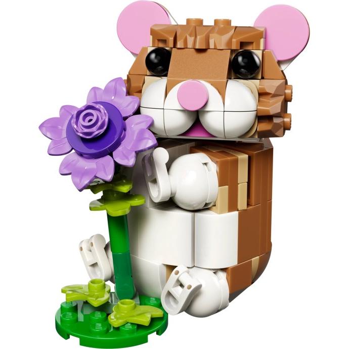 Cute Hamster with a Flower | Creator | 31376