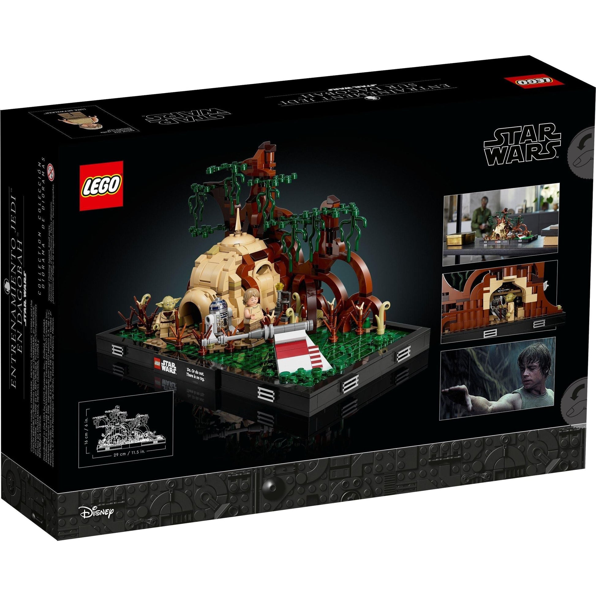 Dagobah Jedi Training Diorama | Star Wars | 75330