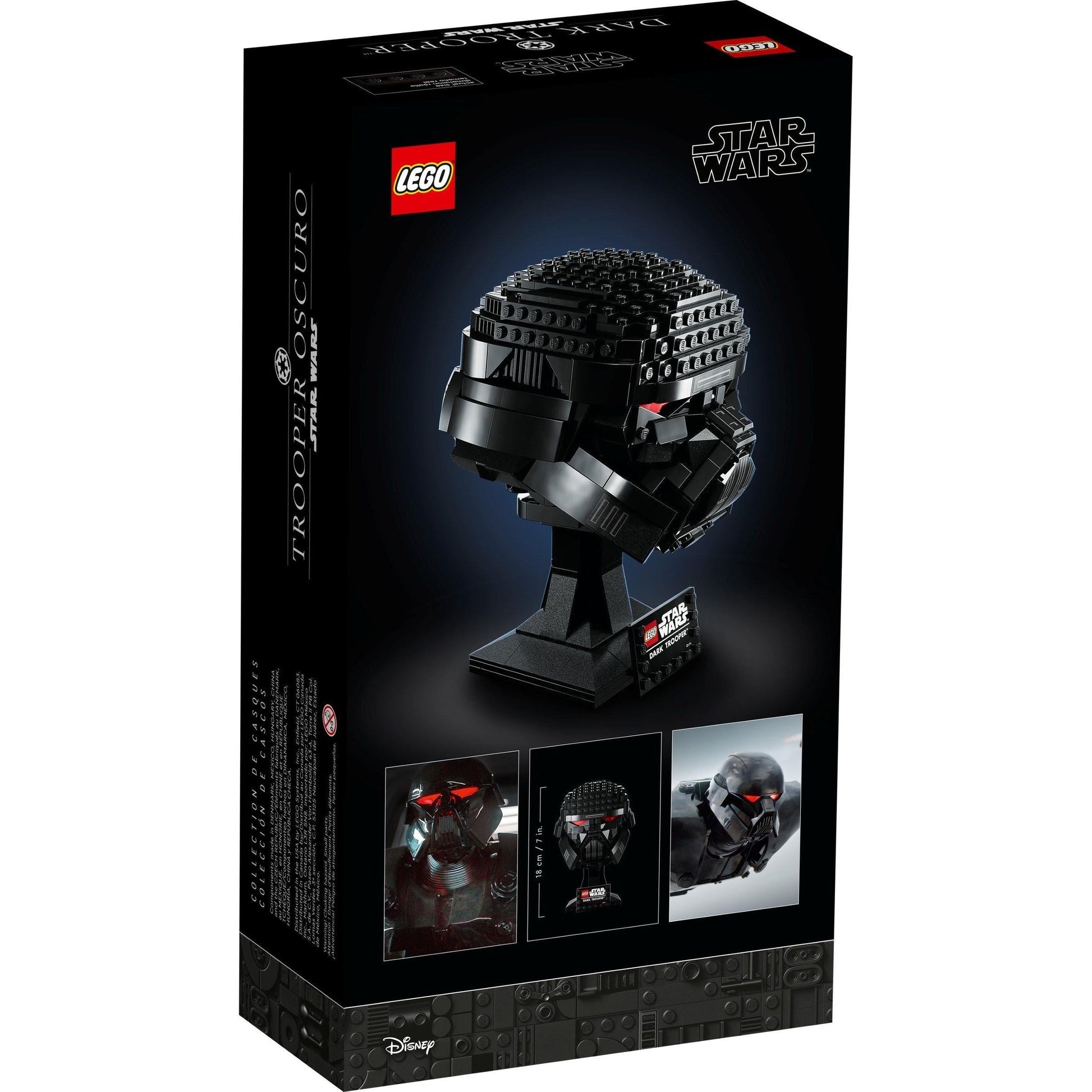 Dark Trooper Helmet | Star Wars | 75343