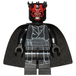 Darth Maul - Cornes et cape, jambes imprimées | sw0650