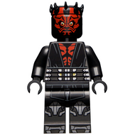 Jambes imprimées Darth Maul avec armure argentée | sw1155
