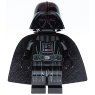 Darth Vader - Printed Arms, Traditional Starched Fabric Cape | sw1112