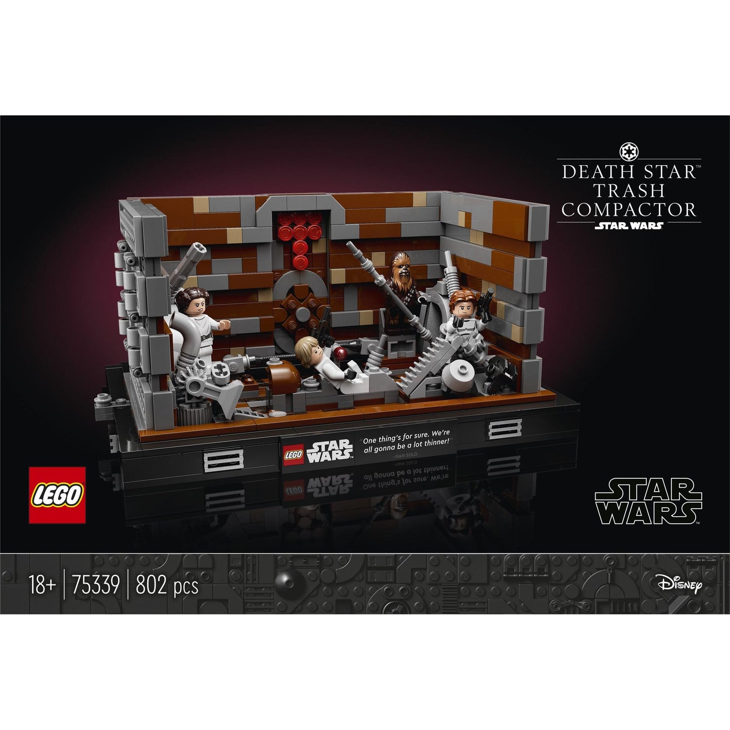 Death Star Trash Compactor Diorama | Star Wars | 75339