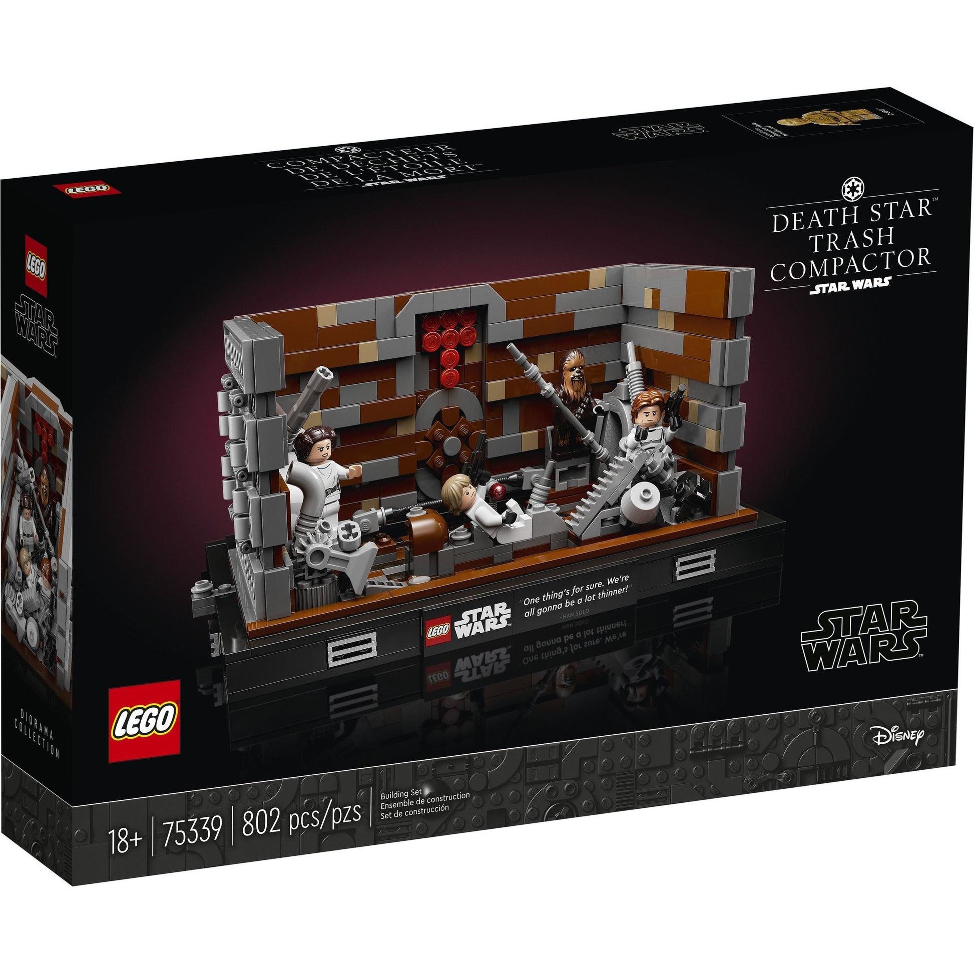 Death Star Trash Compactor Diorama | Star Wars | 75339