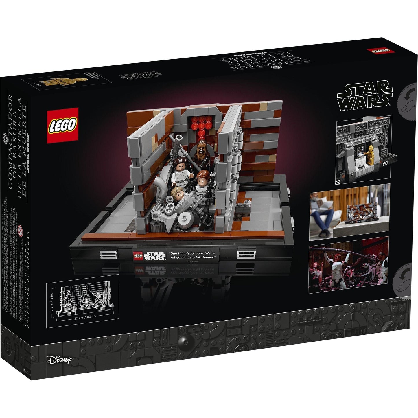 Death Star Trash Compactor Diorama | Star Wars | 75339