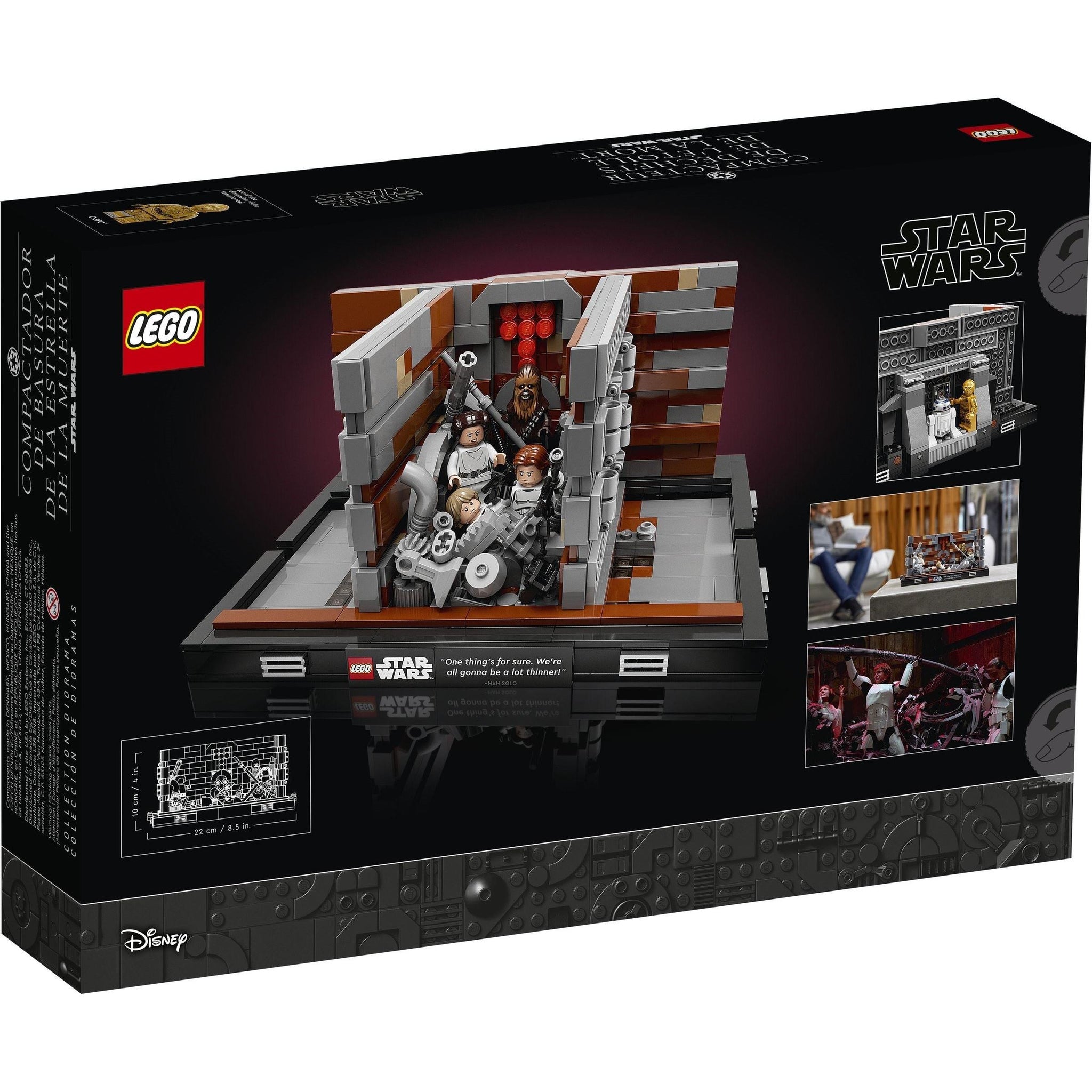 Death Star Trash Compactor Diorama | Star Wars | 75339