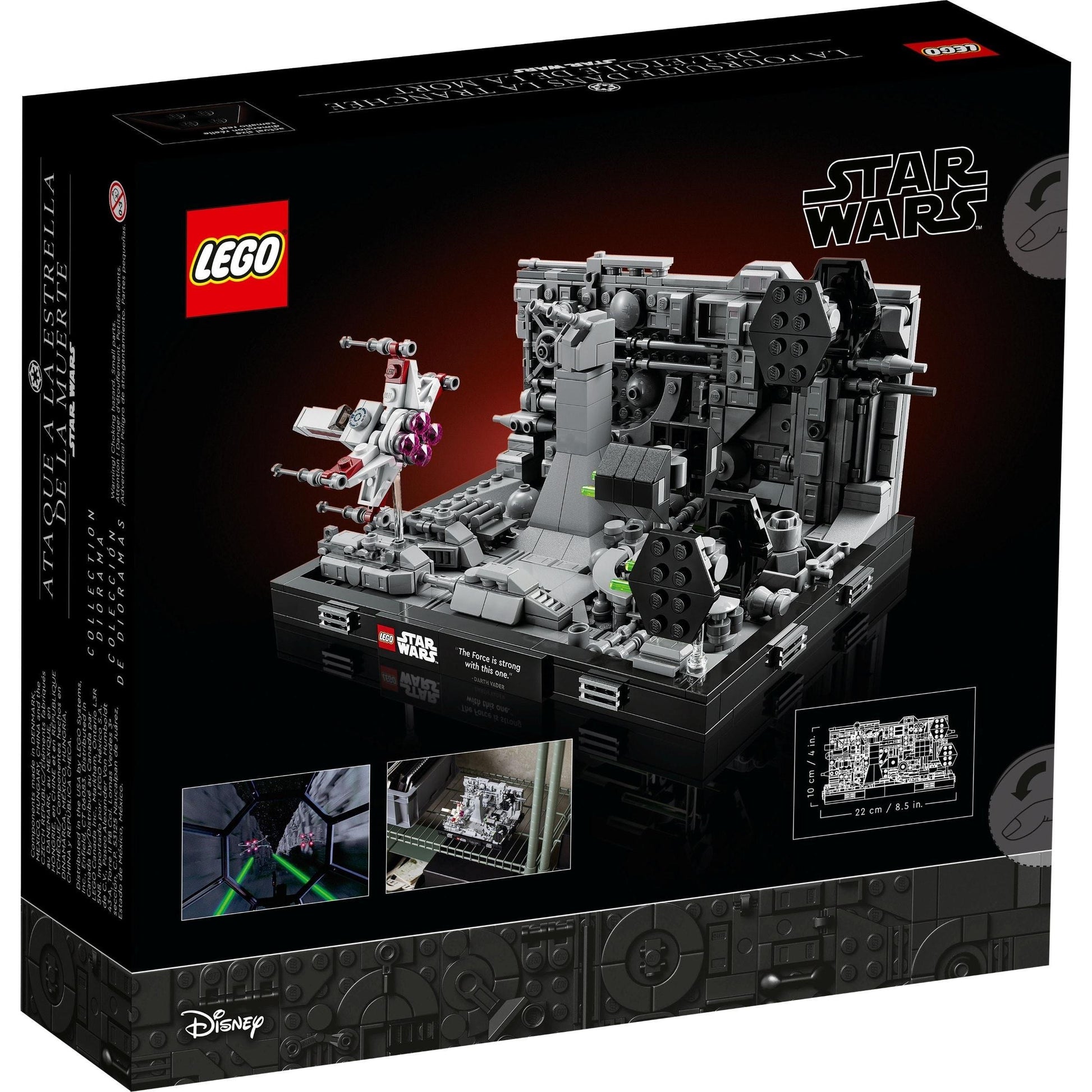 Death Star Trench Run Diorama | Star Wars | 75329