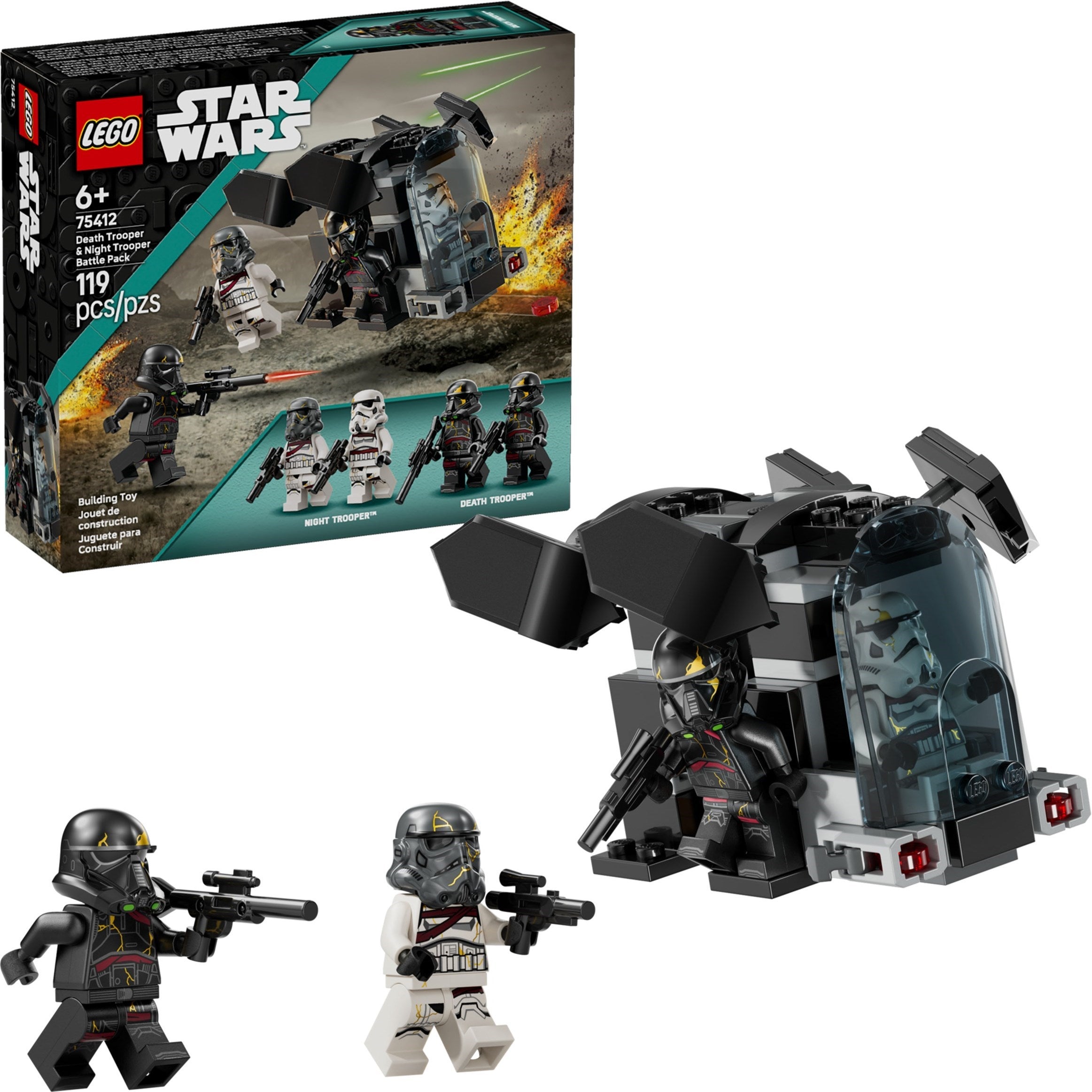 Death Trooper & Night Trooper Battle Pack | Star Wars | 75412
