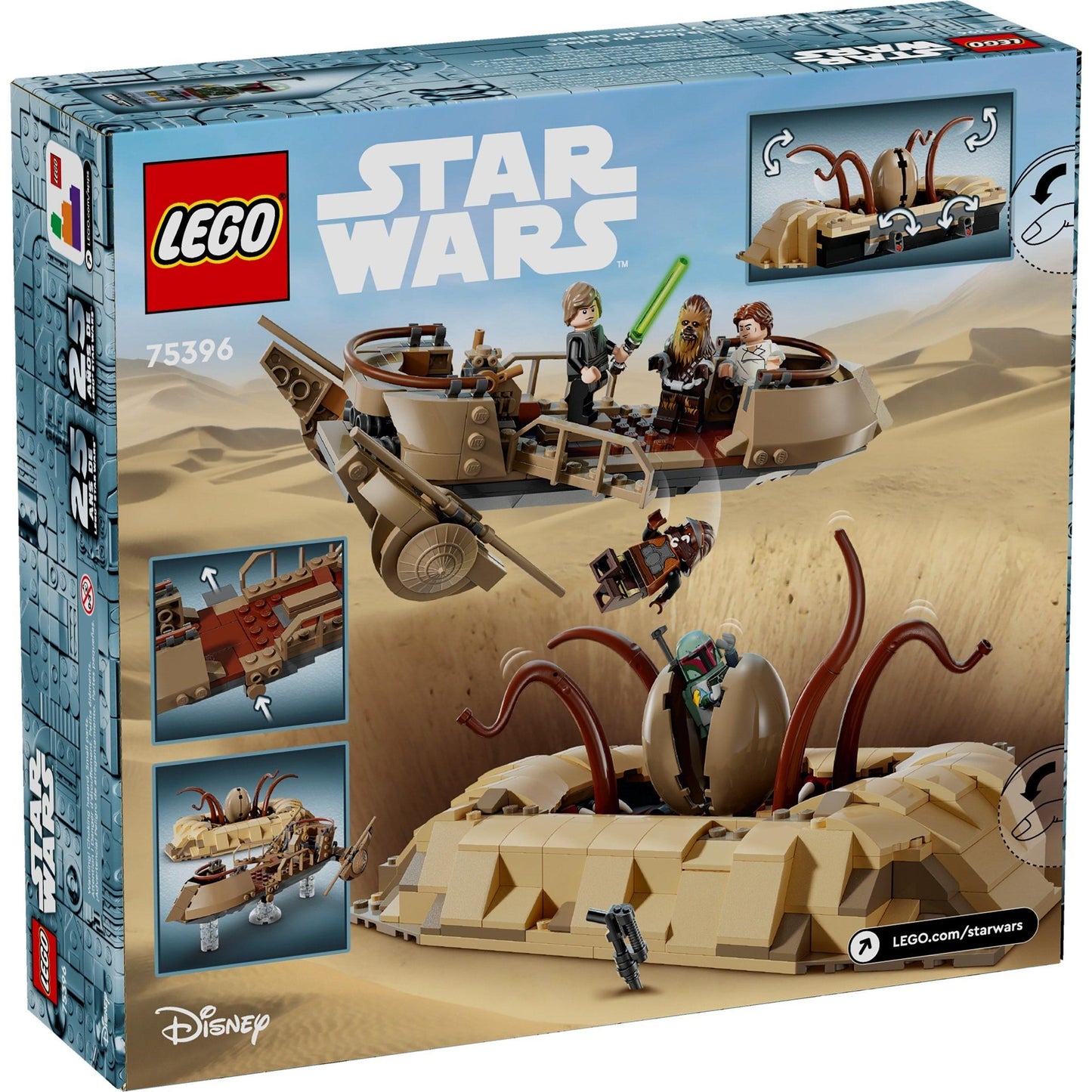 Desert Skiff & Sarlacc Pit | Star Wars | 75396