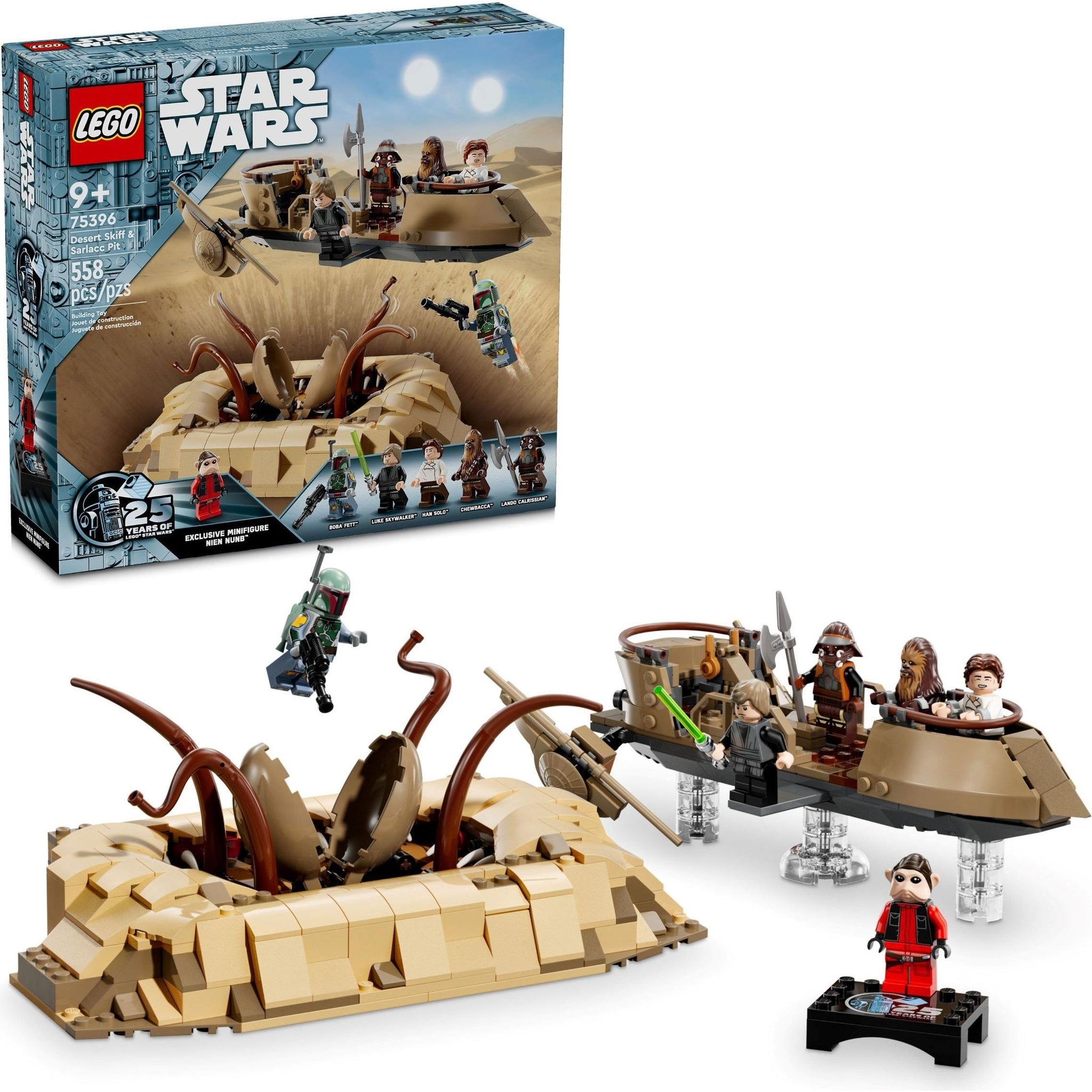 Desert Skiff & Sarlacc Pit | Star Wars | 75396
