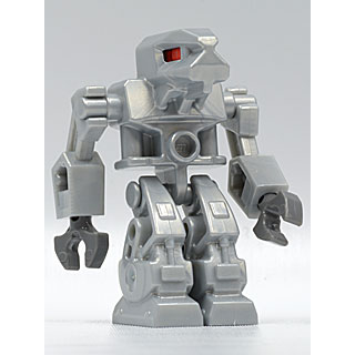 Devastator - Pearl Light Gray Torso, Red Eyes | exf015