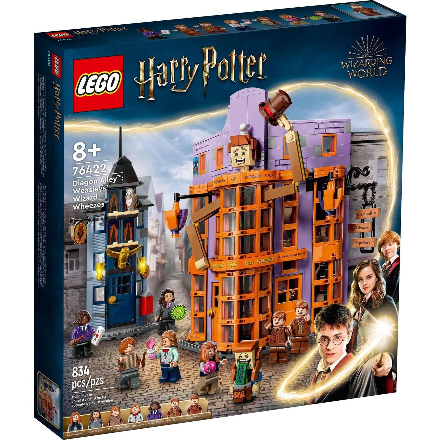 Diagon Alley: Weasleys' Wizard Wheezes | Harry Potter | 76422