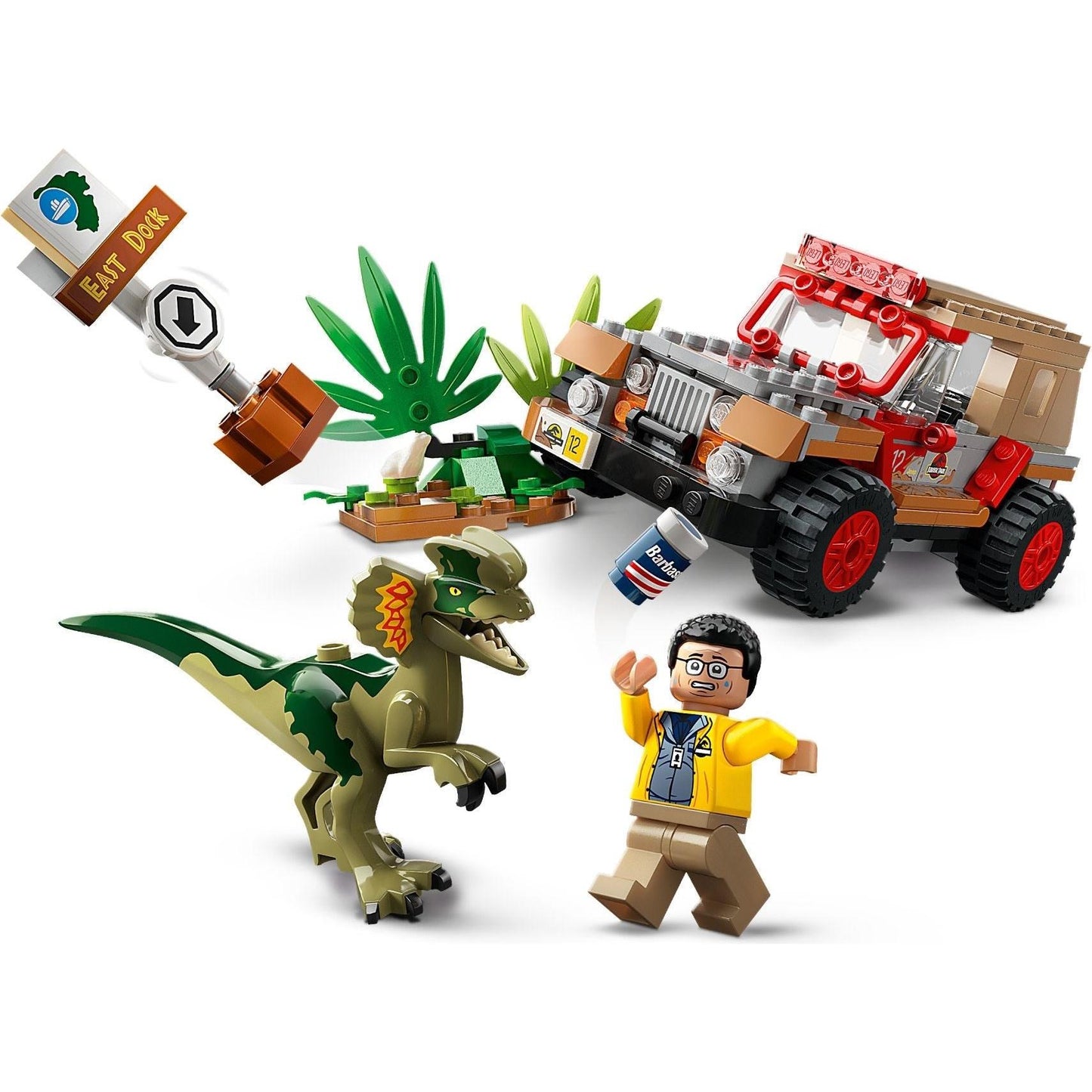 Dilophosaurus Ambush | Jurassic World | 76958