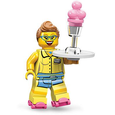 Diner Waitress | Collectable Minifigures | 71002-13