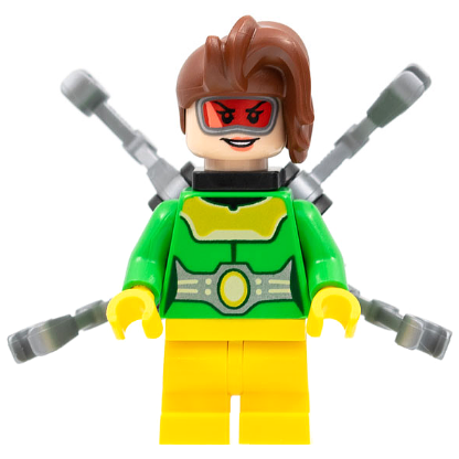 Doc Ock - Female, Medium Legs, Flat Silver Arms | sh0796