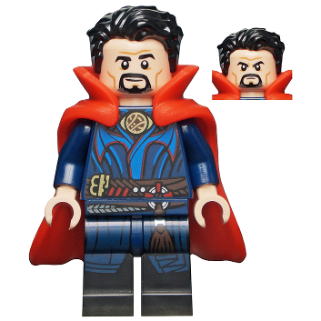 Doctor Strange - Brooch, Flexible Rubber Cape | sh0802