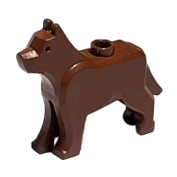Dog / Wolf, Reddish Brown | 48812