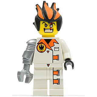 Dr. Inferno (Metallic Silver Claw) | agt013a