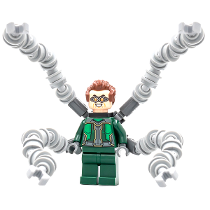 Dr. Octopus (Otto Octavius) / Doc Ock - Dark Green Suit, Mechanical Arms with Bars | sh0727