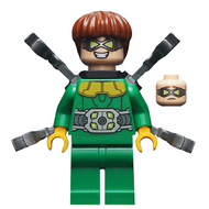 Docteur Octopus (Otto Octavius) / Doc Ock - Tenue verte, bras mécaniques courts | sh0548