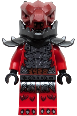Dragonian Warrior - Open Mouth with Bottom Fangs | njo1054