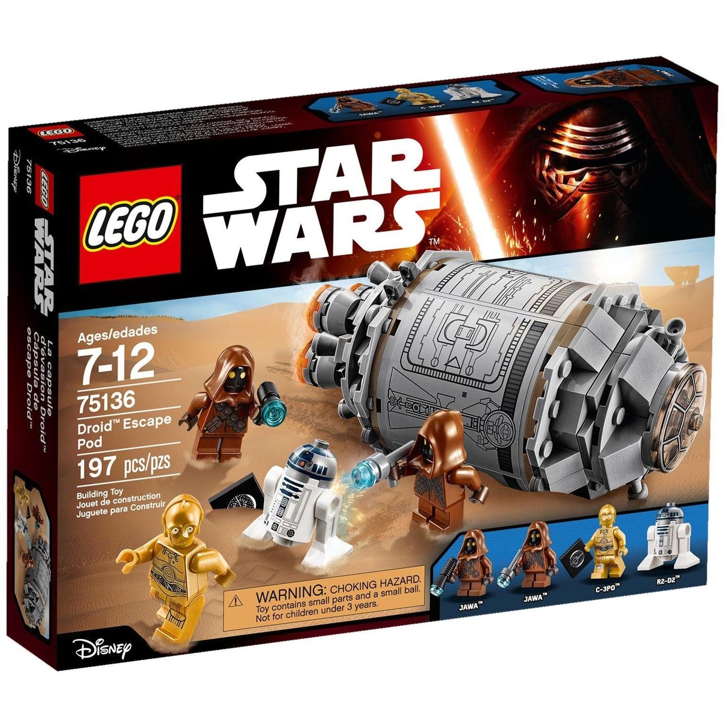 Droid Escape Pod | Star Wars | 75136