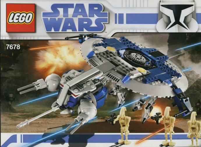 Vaisseau de combat droïde | Star Wars | 7678