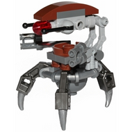 Droideka (Destroyer Droid) - Pearl Dark Gray Arms Mechanical