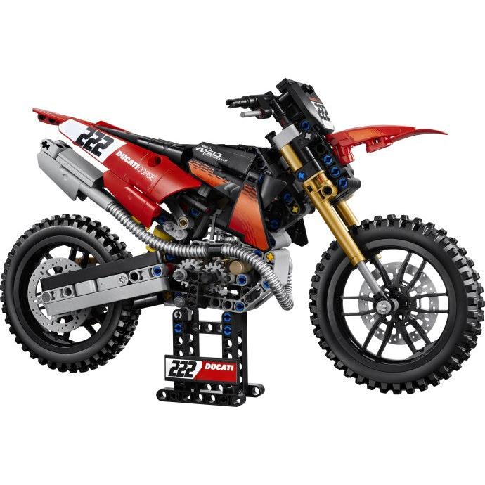 Ducati Desmo450 MX Factory Motorcycle | Technic | 42238