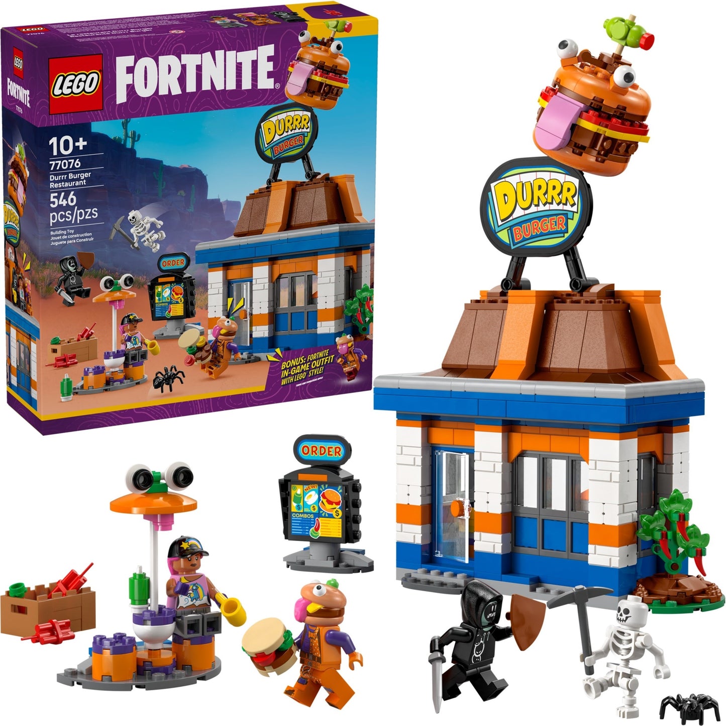 Durrr Burger Restaurant | Fortnite | 77076