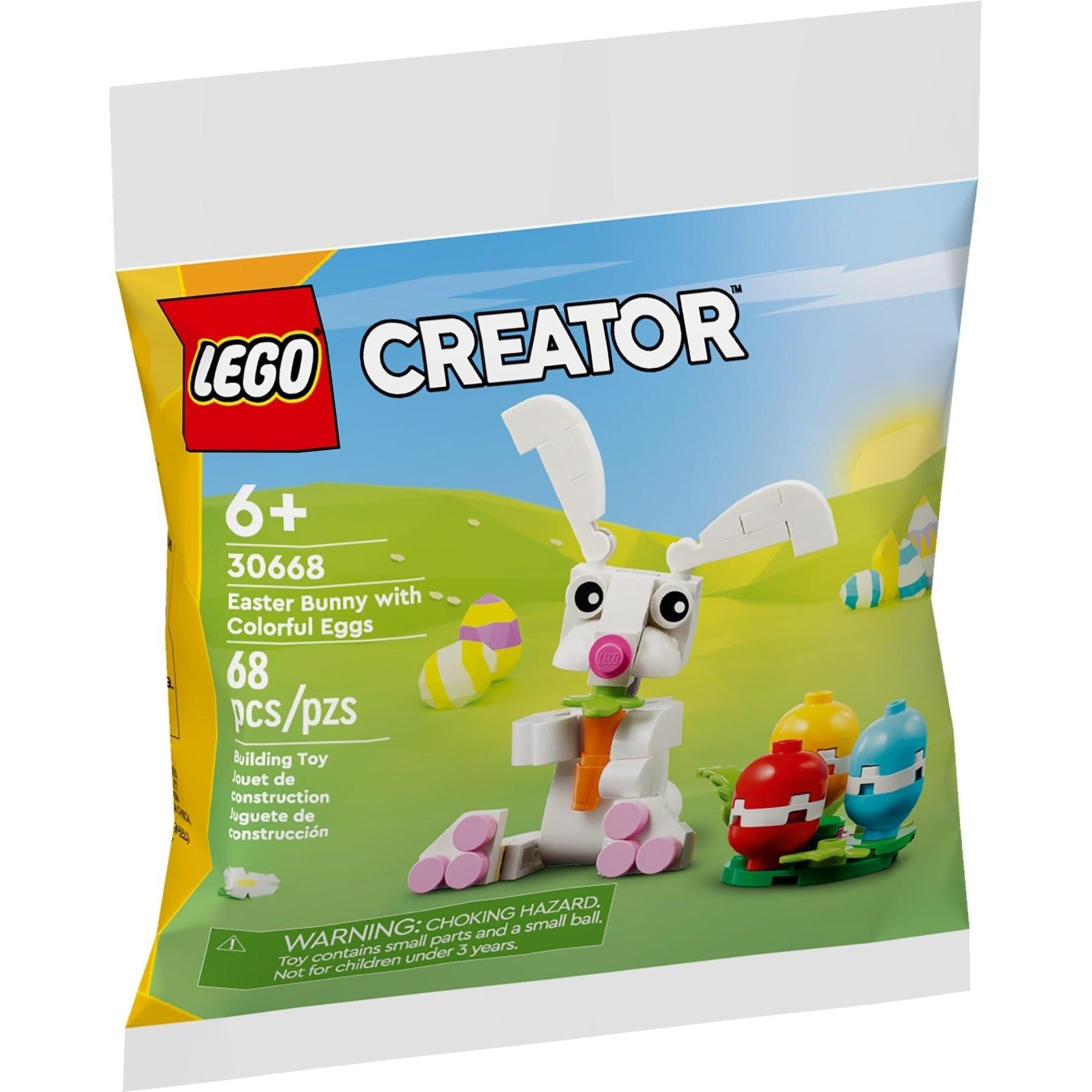 Lapin de Pâques aux œufs colorés | Créateur | 30668
