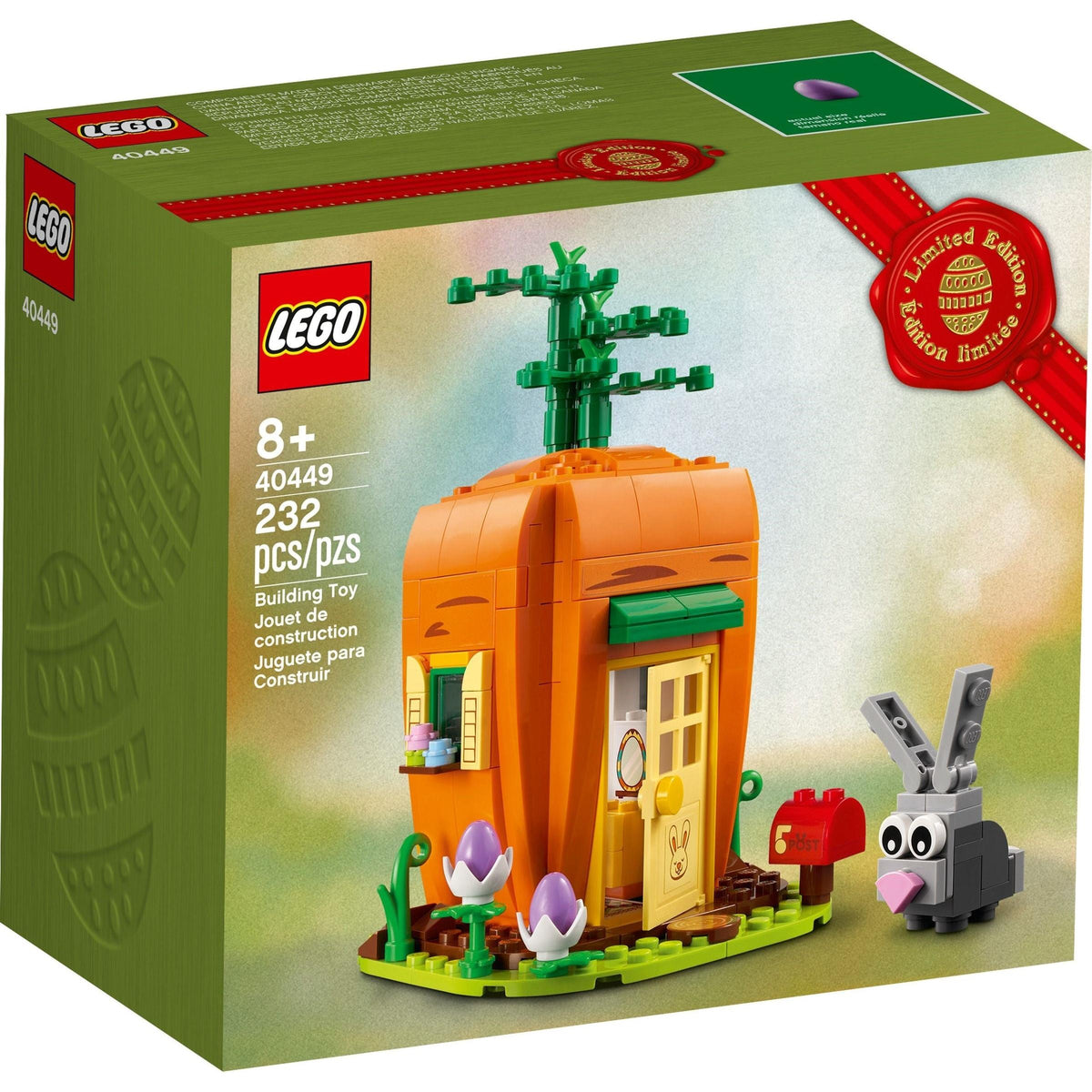 La maison en carottes du lapin de Pâques | Saisonnier | 40449