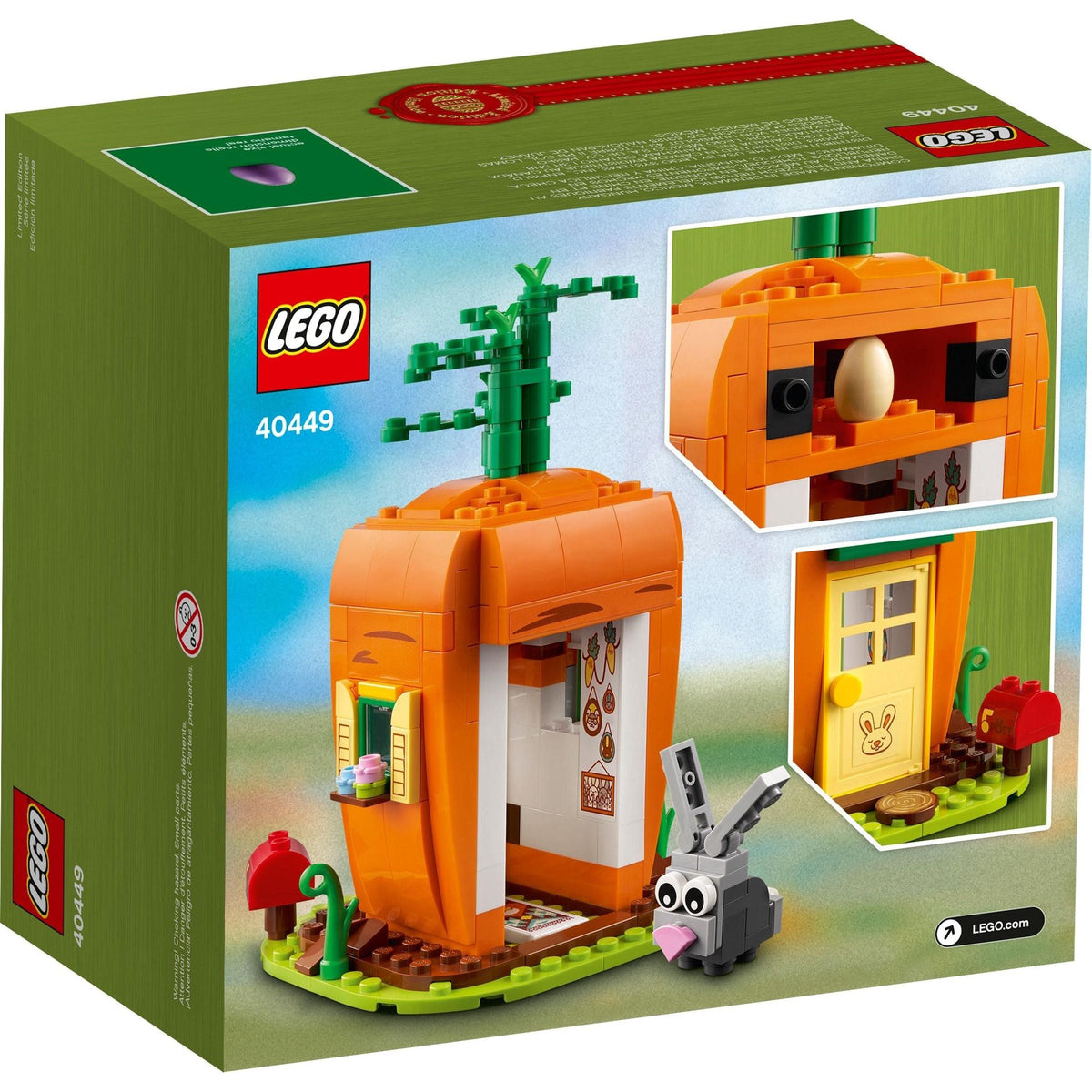La maison en carottes du lapin de Pâques | Saisonnier | 40449