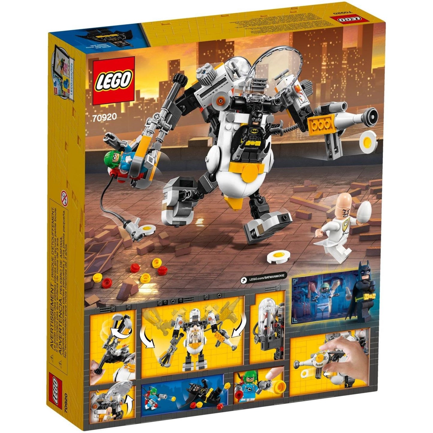 Egghead Mech Food Fight | The LEGO Batman Movie | 70920